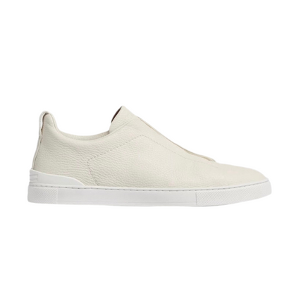 ZEGNA LIGHT BLUE TRIPLE STITCH™ SECONDSKIN SNEAKERS Light Blue